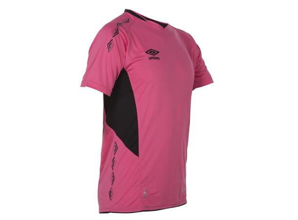 UMBRO UX-1 Jersey SS Rosa XL Flott kortermet spillertrøye 